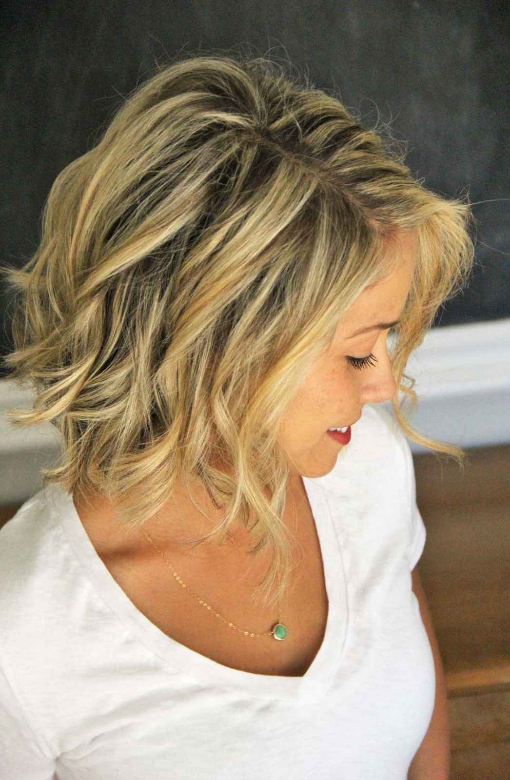 How To: Beach Waves For Short Hair – Style – Little Miss Momma Intended For Medium Length Beach Waves (Photo 1 of 25)
