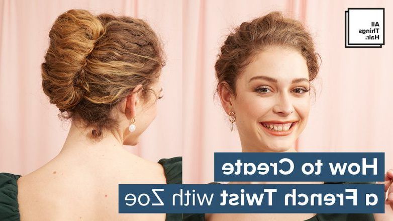 How To Do An French Twist With Style Inspiration | All Things Hair Us Within French Twist For Wavy Locks (Photo 2 of 25)