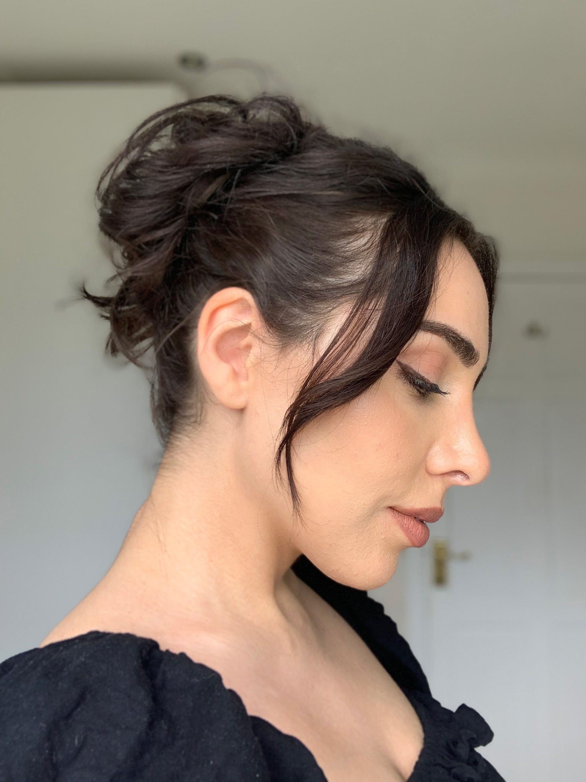 How To Do The Trending '90s Bun On Every Length Of Hair Inside High Bun With A Side Fringe (View 21 of 25)
