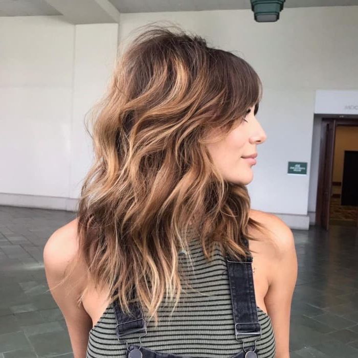 Latest Shag Haircut Trends To Try In 2023 Inside Messy Shag With Balayage (View 10 of 25)