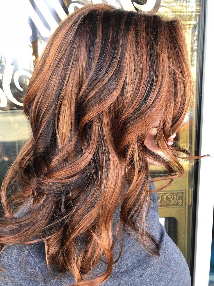 Natural Redhead With Dark Brown Lowlight Balayage | Natural Red Hair, Low  Lights Hair, Balayage Hair Dark Throughout Recent Medium Red Shag With Lowlights (View 7 of 18)