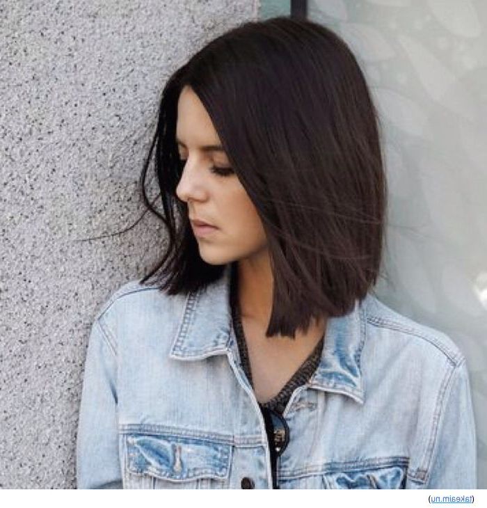 One Length Above The Shoulder | Above Shoulder Length Hair, Shoulder Hair,  Above The Shoulder Haircuts With Medium One Length Haircut (Photo 24 of 25)