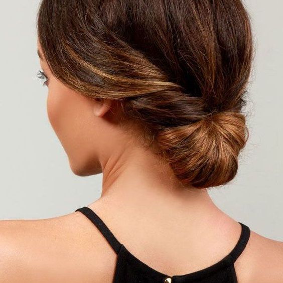 Our Favorite Cool Weather Updos To Try This Winter Throughout Easy Updo For Long Fine Hair (Photo 12 of 25)
