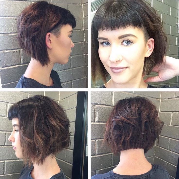 Pinterest With Current Edgy Blunt Bangs For Shoulder Length Waves (Photo 11 of 18)