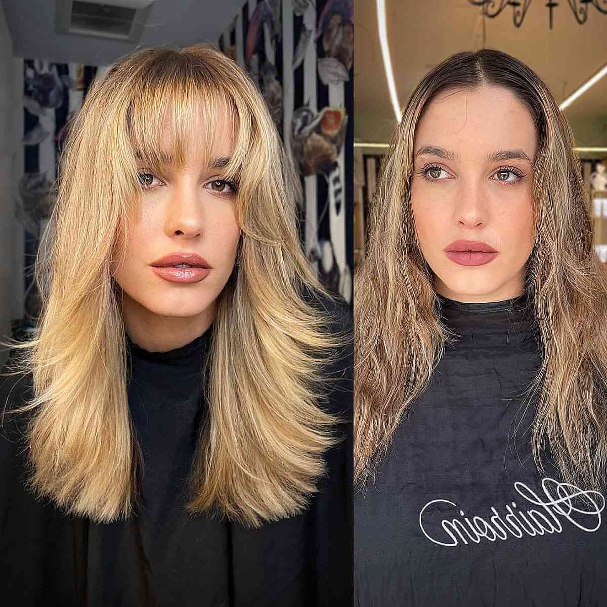 See Through Bangs Look Gorgeous: 49 Examples That Prove It Throughout Most Current Choppy Blonde Hair With See Through Bangs (View 8 of 18)