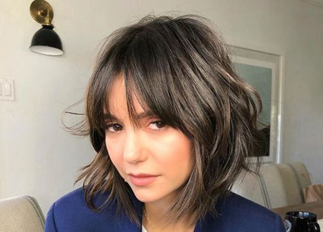 Short Shag Haircuts That'll Finally Convince You To Make The Chop Throughout Shaggy Bob Haircut With Bangs (View 6 of 25)