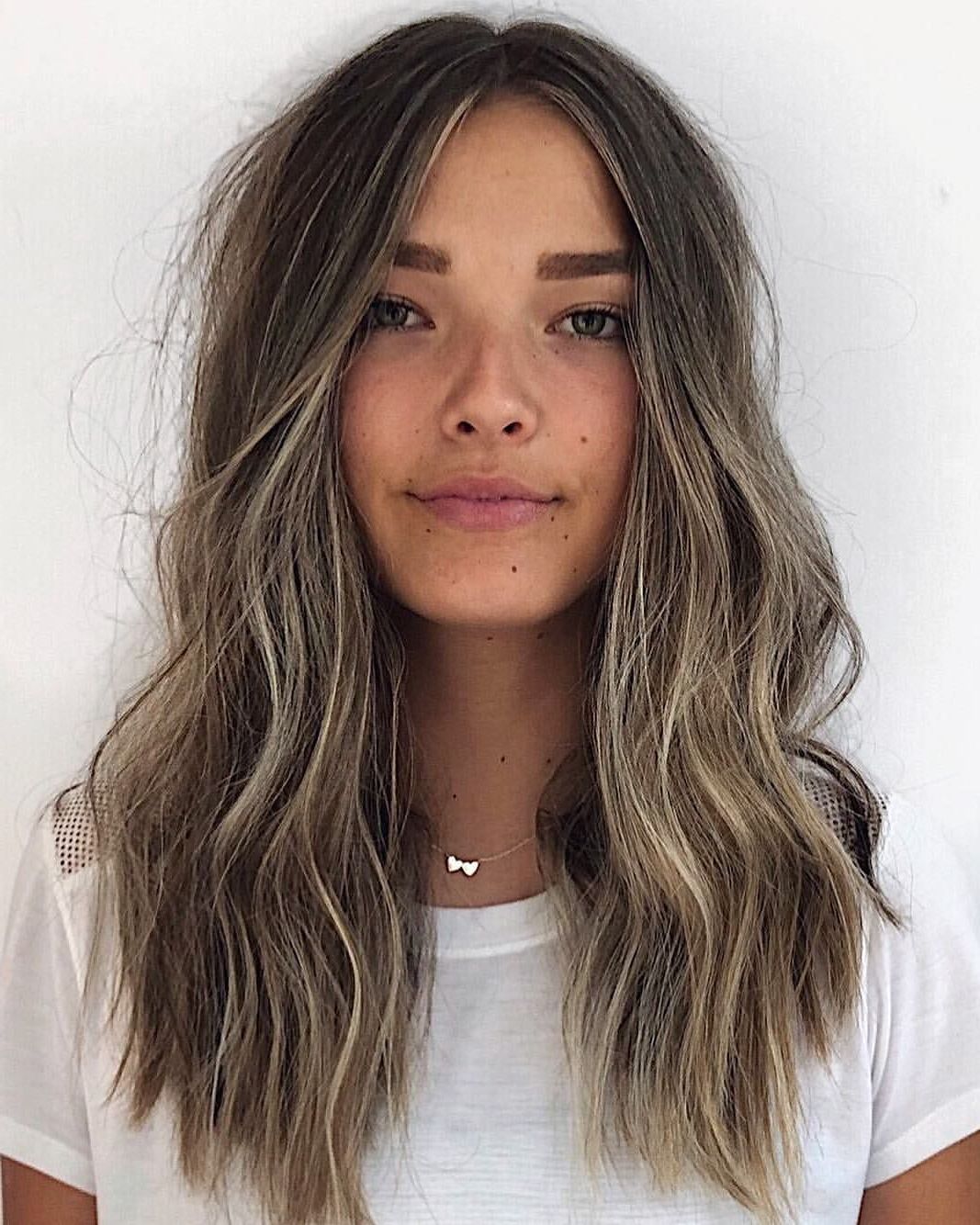 Soft Dimension ? Natural Tones ? Mid Length ? | Hair Lengths, Medium Length  Hair Styles, Medium Long Hair Intended For Chest Length Wavy Haircut (Photo 3 of 25)