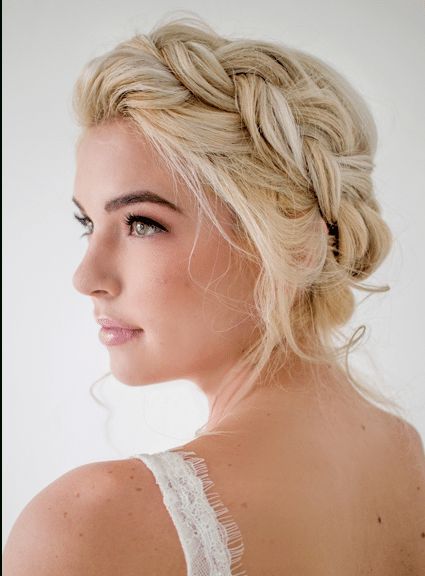 Stunning Wedding Hairstyles With Braids For Amazing Look In Your Big Day –  Be Modish For Braided Updo For Blondes (Photo 22 of 25)