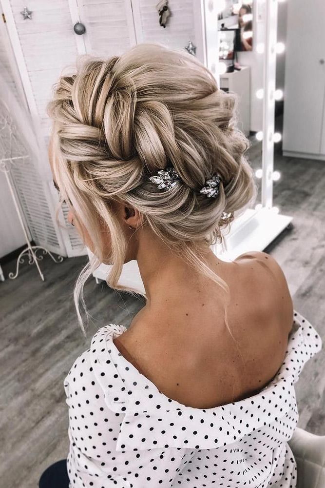 Summer Wedding Hairstyles Ideas For Modern Brides [2023 Guide] | Summer  Wedding Hairstyles, Braided Hairstyles For Wedding, Bridal Hair Updo Pertaining To Braided Updo For Blondes (View 7 of 25)
