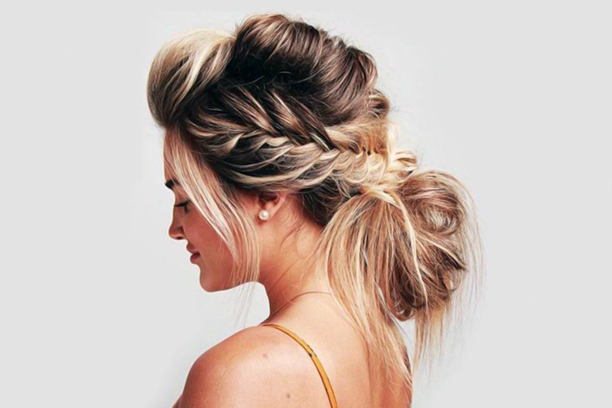 Super Easy Braided Updos Tutorial For Braided Updo For Blondes (View 12 of 25)