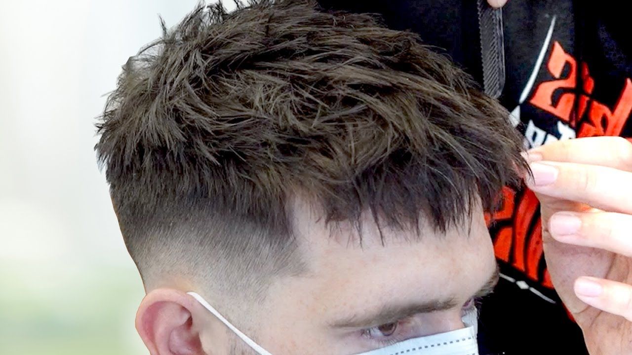 Textured Crop Tutorial And Complete Lockdown Restyle – Youtube Regarding Textured Haircut (Photo 16 of 25)