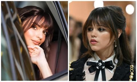 The Easiest Way To Get Jenna Ortega And Emrata's French Bangs Within Most Current Messy Wispy Bangs (Photo 16 of 18)