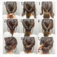 Top 100 Easy Hairstyles For Short Hair Photos What A Effortless Easy Updo  For The Weekend, Day Or Night??? (View 4 of 25)