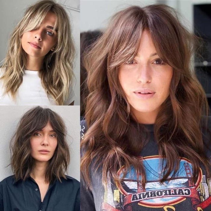 Trendy Curtain Bangs Hairstyle Ideas In 2023 – Hairstyle On Point In Most Recently Medium Hair With Long Curtain Bangs (View 8 of 18)