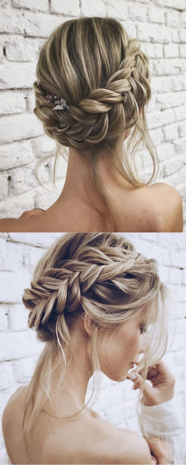 25 Chic Updo Wedding Hairstyles For All Brides Regarding Most Up To Date Pretty Updo Hairstyles (Photo 19 of 30)