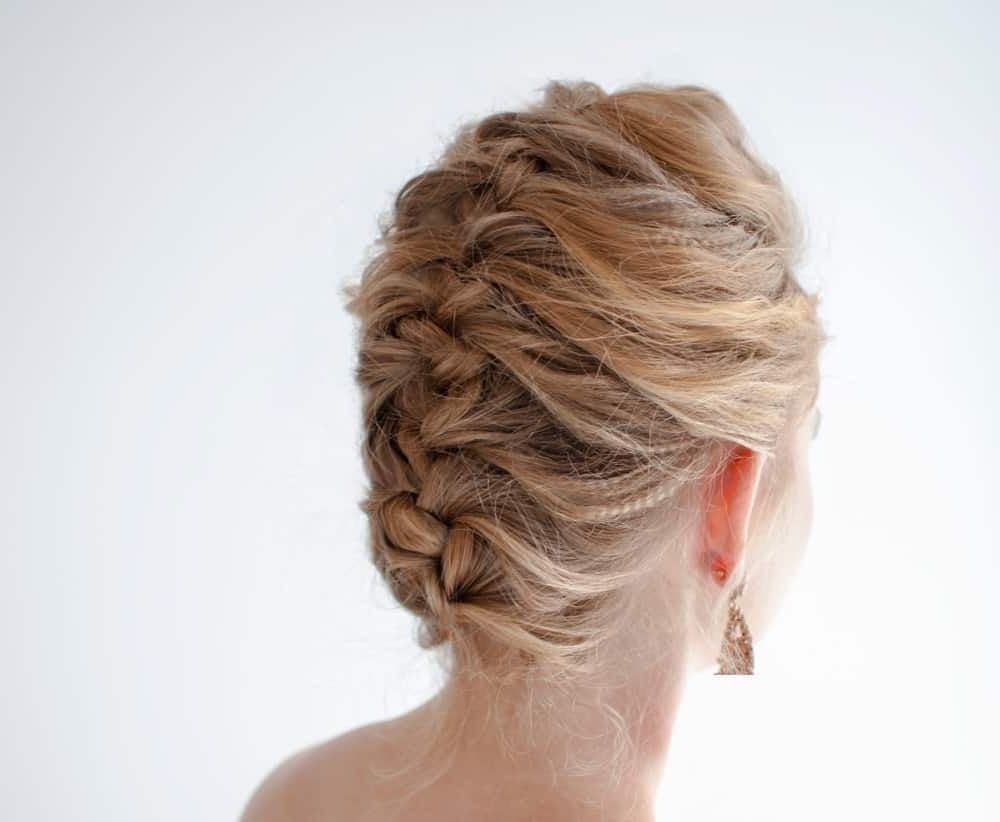 25 Elegant Updo Hairstyles For Women Over 50 – Hairstylecamp Inside Most Up To Date Pretty Updo Hairstyles (Photo 27 of 30)