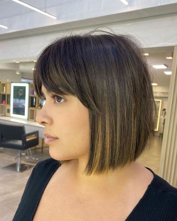 39 Trendiest Blunt Cut Bob Ideas You'll Want To Try – Hairstyle On Point Intended For Medium Blunt Bob Haircuts (Photo 27 of 49)