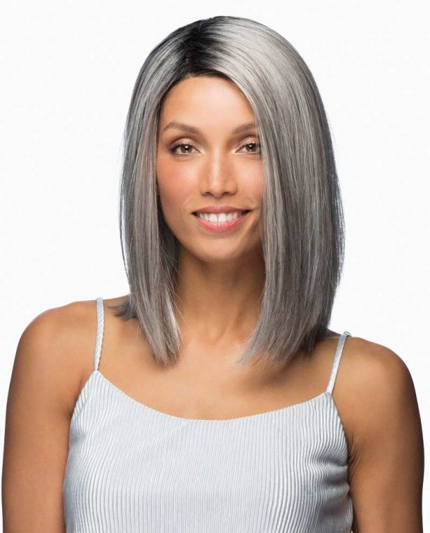Estetica Sutton – Monofilament Top – Lace Front, Medium Length Blunt Cut  Lob In Wigs And Hair Accessories – $ (View 44 of 49)