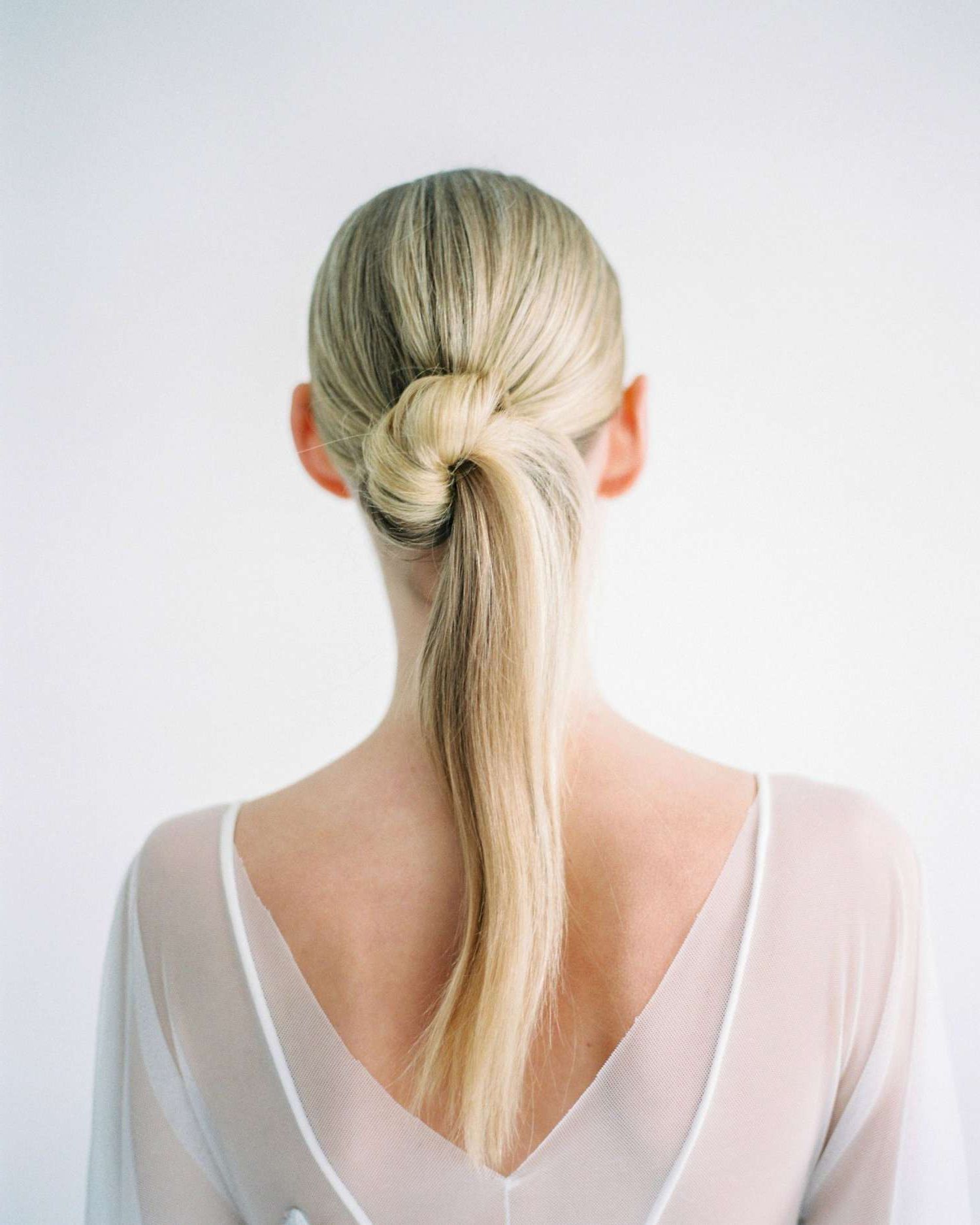 Wedding Worthy Ponytails To Complete Your Bridal Beauty Look Throughout Most Recently Ponytail Updo Hairstyles For Medium Hair (Photo 30 of 36)
