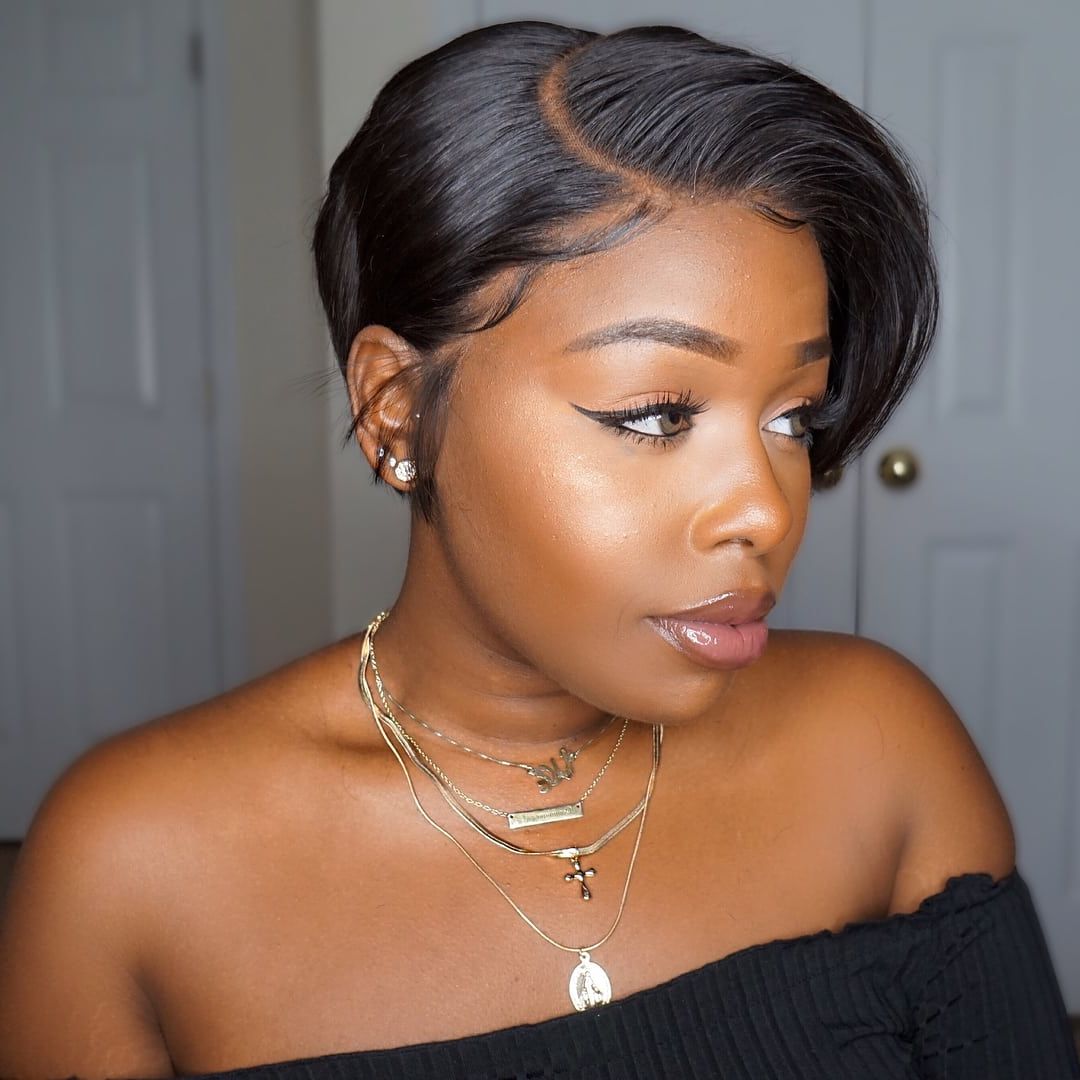 15 Bussin’ Short Bob Hairstyles For Black Women Intended For Short Afro Bob Haircuts (View 15 of 18)