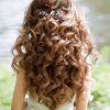 Half Up Curls Hairstyles For Wedding (Photo 15 of 25)