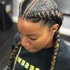 Angled Cornrows Hairstyles With Braided Parts (Photo 16 of 25)
