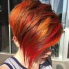 Bright Red Short Hairstyles (Photo 8 of 25)