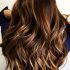 25 Photos Curly Golden Brown Balayage Long Hairstyles
