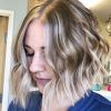 Nape-Length Blonde Curly Bob Hairstyles (Photo 16 of 25)