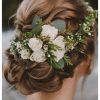 Floral Bun Updo Hairstyles (Photo 19 of 25)