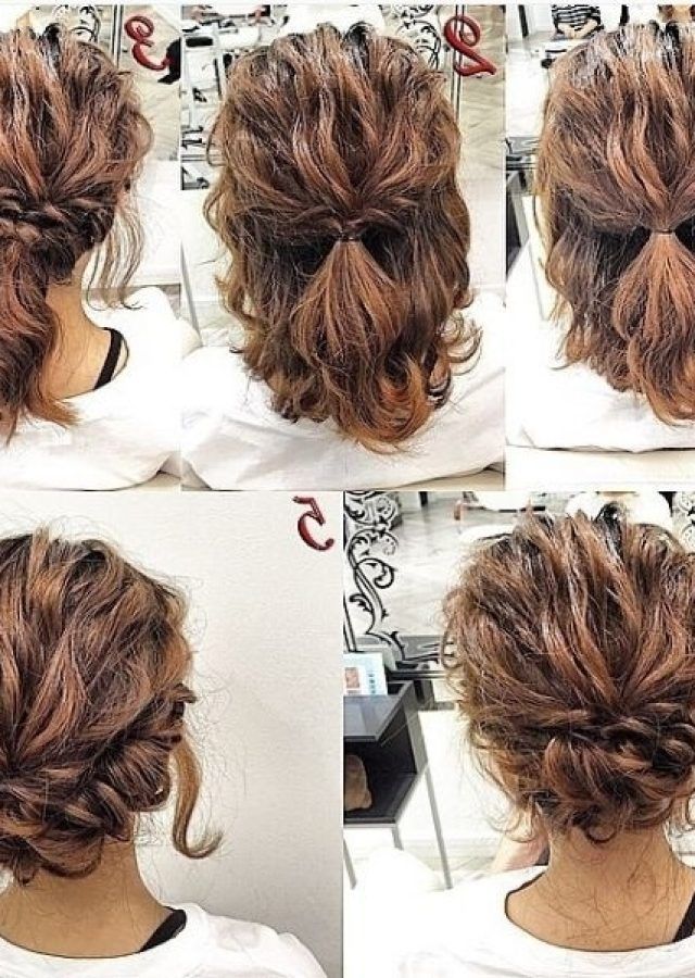 2024 Popular Cute Updo Hairstyles for Short Hair