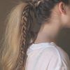 Ponytail And Lacy Braid Hairstyles (Photo 7 of 25)