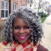 Short Hairstyles For Black Women With Gray Hair (Photo 17 of 25)