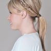 Pony Hairstyles With Wrap Around Braid For Short Hair (Photo 10 of 25)