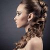 Pulled Back Half Updo Bridal Hairstyles With Comb (Photo 12 of 25)