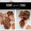 Diy Updos For Curly Hair (Photo 9 of 15)