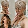 Silver And Brown Pixie Haircuts (Photo 15 of 15)
