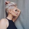 Side-Parted Blonde Balayage Pixie Haircuts (Photo 13 of 15)