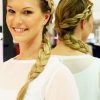 Halo Braid Hairstyles With Long Tendrils (Photo 14 of 26)
