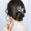 Low Messy Chignon Bridal Hairstyles For Short Hair (Photo 5 of 25)