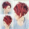 Bright Red Short Hairstyles (Photo 12 of 25)