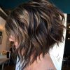Jaw-Length Inverted Curly Brunette Bob Hairstyles (Photo 12 of 25)