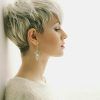 Undercut Blonde Pixie Hairstyles With Dark Roots (Photo 4 of 25)