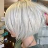 White-Blonde Curly Layered Bob Hairstyles (Photo 2 of 25)