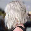 Blunt Cut White Gold Lob Blonde Hairstyles (Photo 23 of 25)