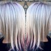 Thin Platinum Highlights Blonde Hairstyles (Photo 2 of 25)