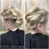 Asymmetrical Knotted Prom Updos (Photo 21 of 25)