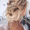 Mermaid Fishtail Hairstyles With Hair Flowers (Photo 7 of 25)