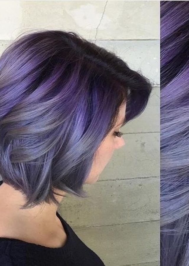 25 Collection of Blonde Bob Hairstyles with Lavender Tint