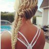 Asymmetrical French Braided Hairstyles (Photo 8 of 25)
